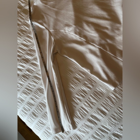 CHICO’S Open Front Waterfall Collar White Jacket Blazer Elastic Back Detail - Picture 9 of 15